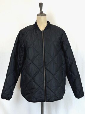 NWT Soya Concept BOUTIQUE Puffy Black Jacket Coat / Jacket #0408 LG